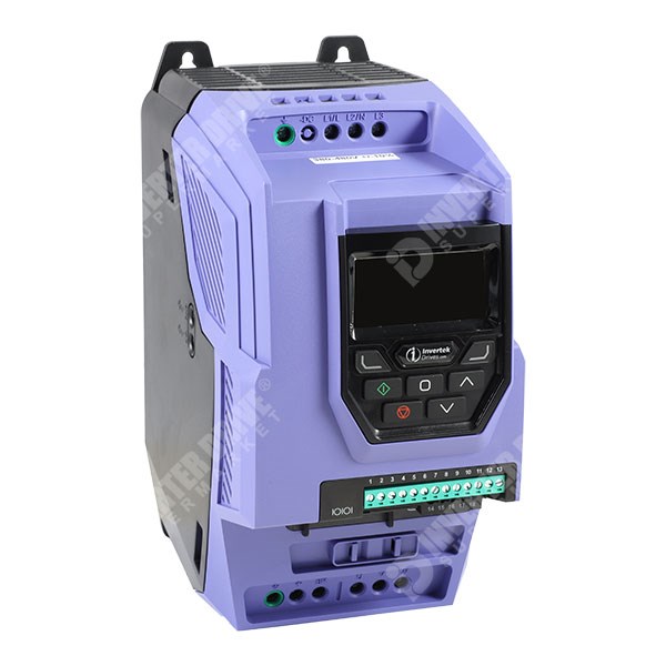 Photo of Invertek Optidrive P2 IP20 11kW 400V 3ph AC Inverter Drive, DBr, STO, C2 EMC