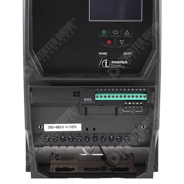 Photo of Invertek Optidrive Eco IP66 7.5kW 400V 3ph Fan/Pump AC Inverter, SW, STO, C2 EMC