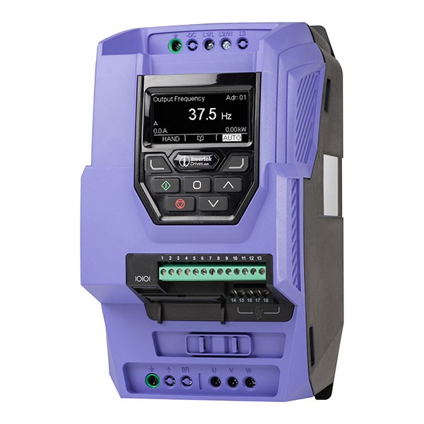 Photo of Invertek Optidrive Eco IP20 7.5kW 400V 3ph Fan/Pump AC Inverter Drive, STO, C2 EMC