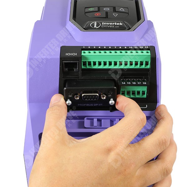 Photo of Invertek Profibus Module for Optidrive P2 and Eco AC Inverters 