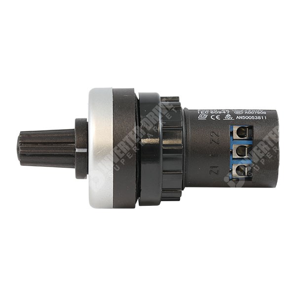 Photo of Single Turn 4K7 IP65 Potentiometer, Knob and Dial for 22mm Hole