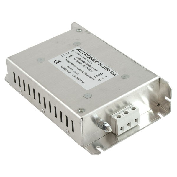 Photo of LS EMC/RFI Filter, 12A 400V 3ph, suitable for 2.2kW, 3.7kW and 4kW Starvert iG5A
