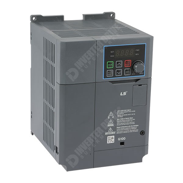 Photo of LS G100 IP20 4kW 400V 3ph AC Inverter Drive, DBr, C3 EMC