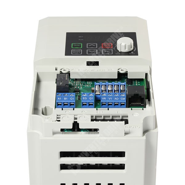 Photo of LS M100 1.5kW 230V 1ph to 3ph AC Inverter Drive, DBr, C2 EMC