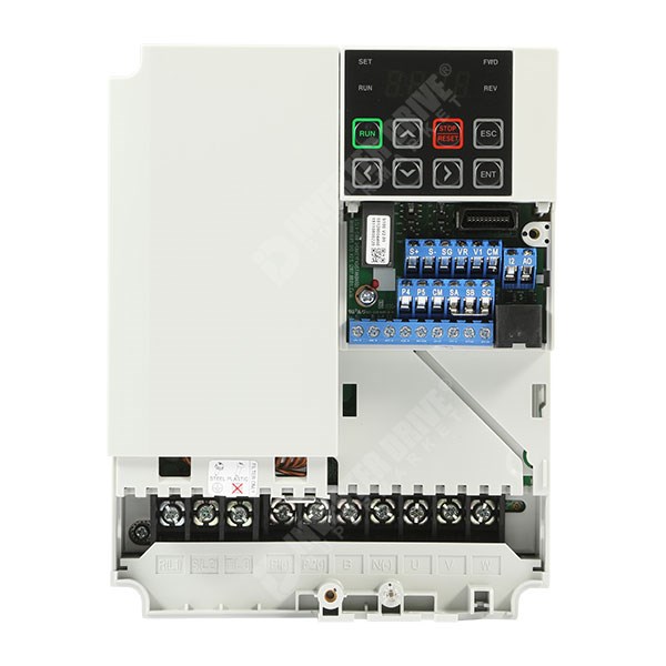 Photo of LS S100 IP20 4kW/5.5kW 400V 3ph AC Inverter Drive, DBr, STO, C3 EMC