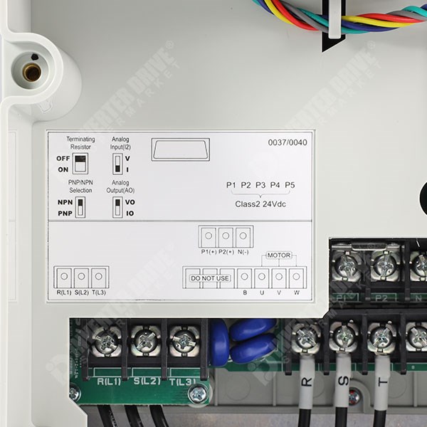Photo of LS S100 IP66 1.5kW 400V 3ph AC Inverter Drive, SW, DBr, STO, C3 EMC