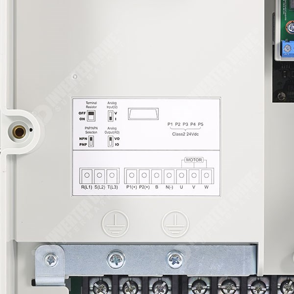 Photo of LS S100 IP66 18.5kW 400V 3ph AC Inverter Drive, SW, DBr, STO, C3 EMC