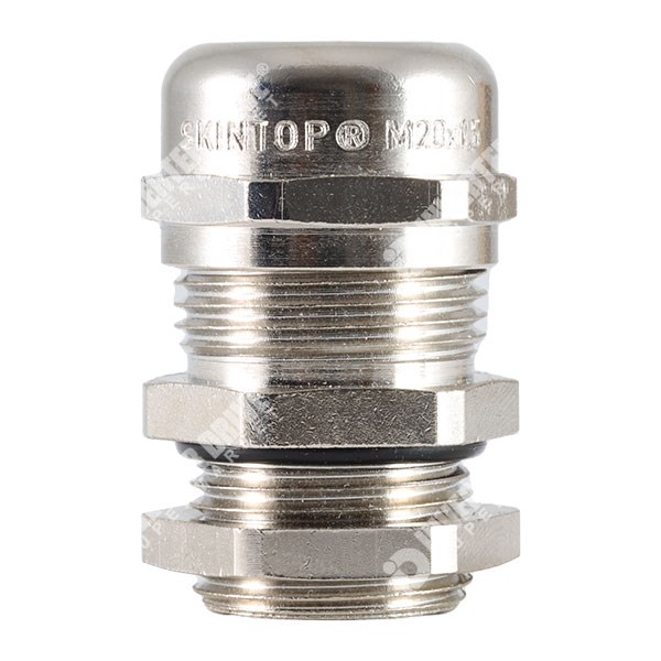 Photo of M20 EMC Cable Gland, Screen Contacts &amp; Locknut for 7mm to 13mm Diameter Cables