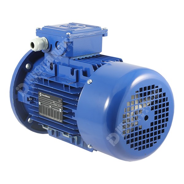 Photo of Marelli - IE3 1.5kW (2HP) 4 Pole 230V/400V 3ph B5 Flange Mount AC Motor - M6Q90L4