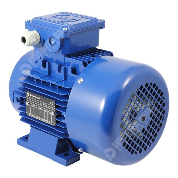 Photo of Marelli - IE3 1.1kW (1.5HP) 4 Pole 230V/400V 3ph B14 Face Mount AC Motor - M6Q90S4 B34