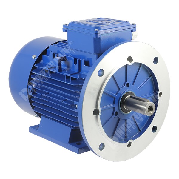 Photo of Marelli - IE3 3kW (4HP) 2 Pole 230V/400V 3ph B35 Foot &amp; Flange Mount AC Motor - M6Q100LA2