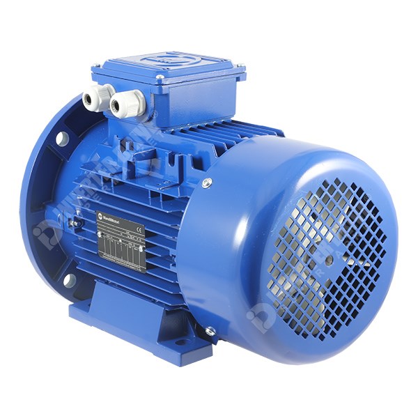 Photo of Marelli - IE3 3kW (4HP) 2 Pole 230V/400V 3ph B35 Foot &amp; Flange Mount AC Motor - M6Q100LA2