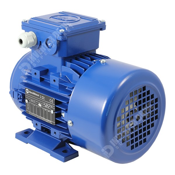 Photo of Marelli - 0.55kW (0.75HP) 230V/400V 3ph 4P 80F AC Motor for Speed Control - B34 Foot and Face