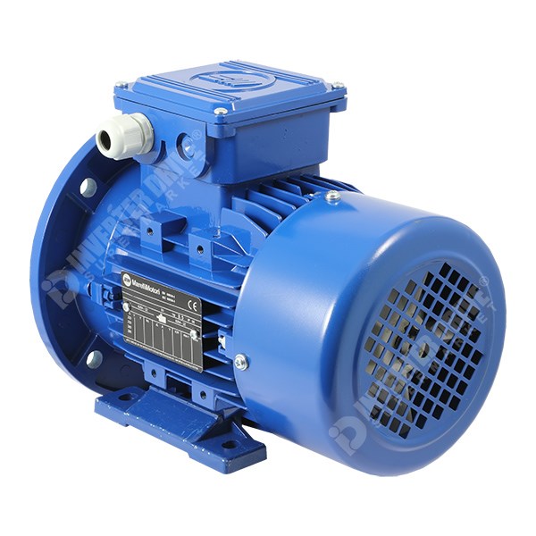 Photo of Marelli - 0.55kW (0.75HP) 4 Pole 230V/400V 3ph B35 Foot &amp; Flange Mount AC Motor - MAA80MA4