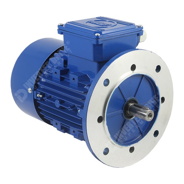 Photo of Marelli - 0.55kW (0.75HP) 4 Pole 230V/400V 3ph B5 Flange Mount AC Motor - MAA80MA4
