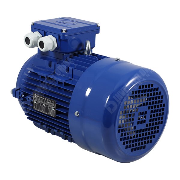 Photo of Marelli - IE2 4kW (5.5HP) 2 Pole 400V 3ph B14 Face Mount AC Motor - MAQ112M2