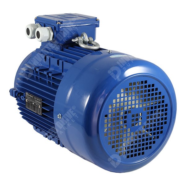 Photo of Marelli - IE2 7.5kW (10HP) 4 Pole 400V 3ph B14 Face Mounting AC Motor - MAQ132SB4