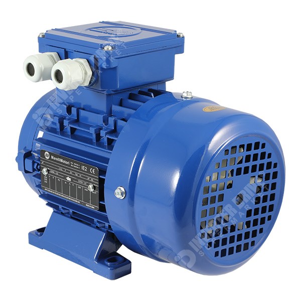 Photo of Marelli - IE3 0.75kW (1HP) 2 Pole 230V/400V 3ph B3 Foot Mount AC Motor - M6Q80MA2 B3