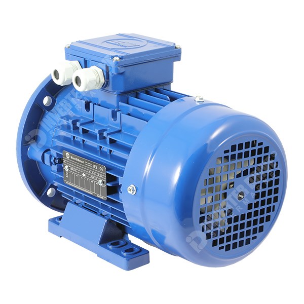 Photo of Marelli - IE2 1.5kW (2HP) 2 Pole 230V/400V 3ph B35 Foot &amp; Flange Mount AC Motor - MAQ90S2