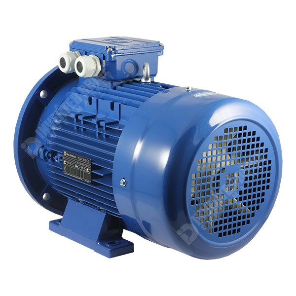 Photo of Marelli - IE2 7.5kW (10HP) 4 Pole 400V 3ph Foot &amp; Flange Mount AC Motor - MAQ132SB4