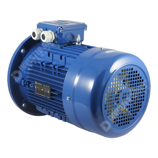 Photo of Marelli - IE2 7.5kW (10HP) 4 Pole 400V 3ph Flange Mount AC Motor - MAQ132SB4