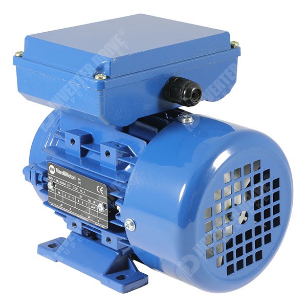 Photo of Marelli - 230V Single Phase Motor 0.12kW (0.16HP) Cap Start 4P 63F B3 Foot