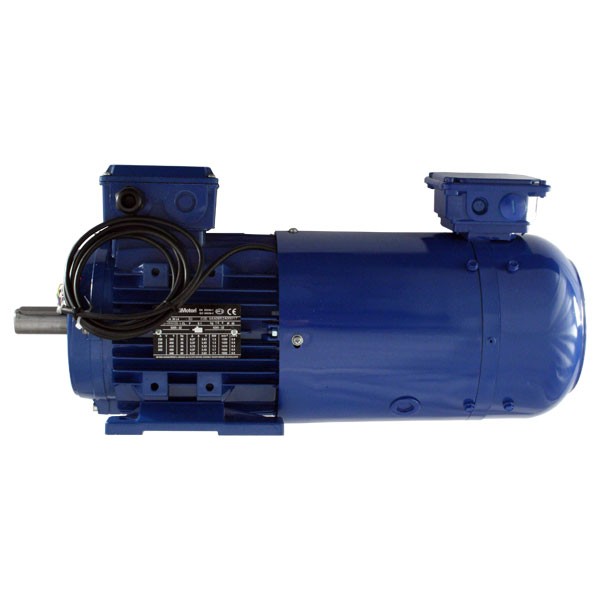 Photo of Marelli 1.5kW (2HP) x 1400RPM/2800RPM 230V/400V 3ph AC Vector Motor, 90 Frame