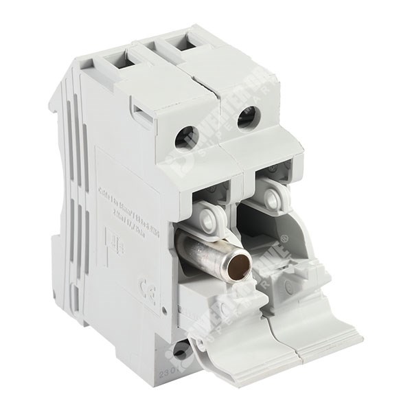 Photo of Mersen CMC 1 Pole Fuse Holder and Neutral Link for 10mm x 38mm Barrel Fuses to 32A 