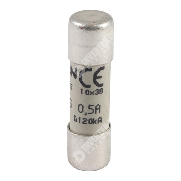 Photo of Mersen 0.5A 500Vac 10mm x 38mm gG General Purpose Fuse