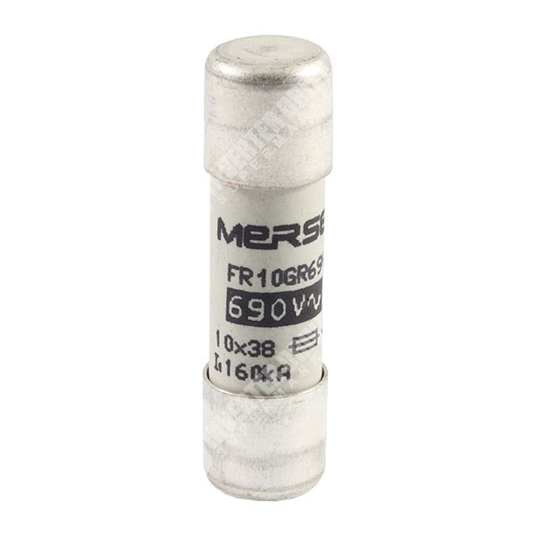 Photo of Mersen 12.5A 690Vac 10mm x 38mm gR High Speed Fuse