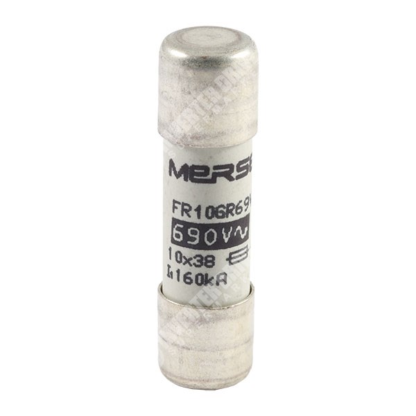 Photo of Mersen 2.5A 690Vac 10mm x 38mm gR High Speed Fuse