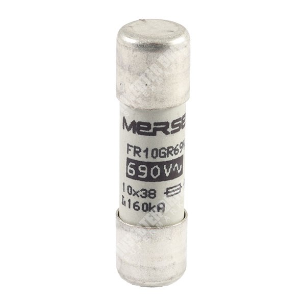 Photo of Mersen 8A 690Vac 10mm x 38mm gR High Speed Fuse