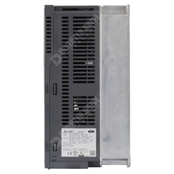 Photo of Mitsubishi A840 IP20 1.5kW/2.2kW 400V AC Inverter Drive, STO, C3 EMC with EtherNet