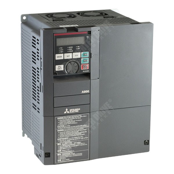 Photo of Mitsubishi A840 IP20 5.5kW/7.5kW 400V AC Inverter Drive, STO, C3 EMC with EtherNet