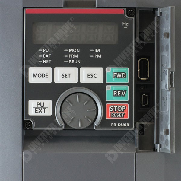 Photo of Mitsubishi A800 11kW/15kW 400V AC Inverter Drive, STO, C3 EMC