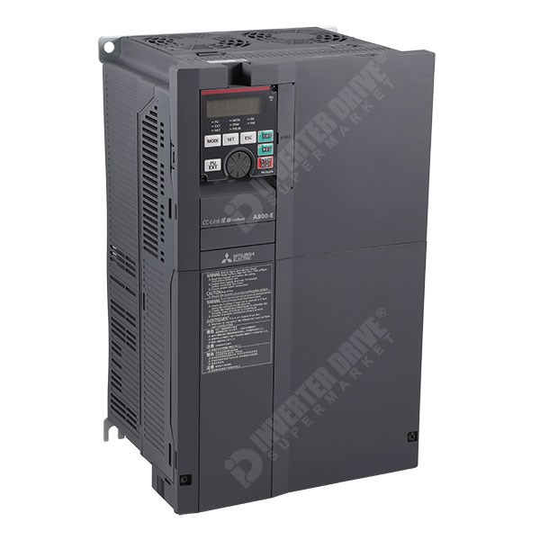 Photo of Mitsubishi A840 IP20 18.5kW/22kW 400V AC Inverter Drive, STO, C3 EMC with EtherNet