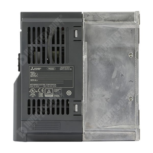 Photo of Mitsubishi D720S IP20 2.2kW 230V 1ph to 3ph AC Inverter Drive, DBr, STO, Unfiltered