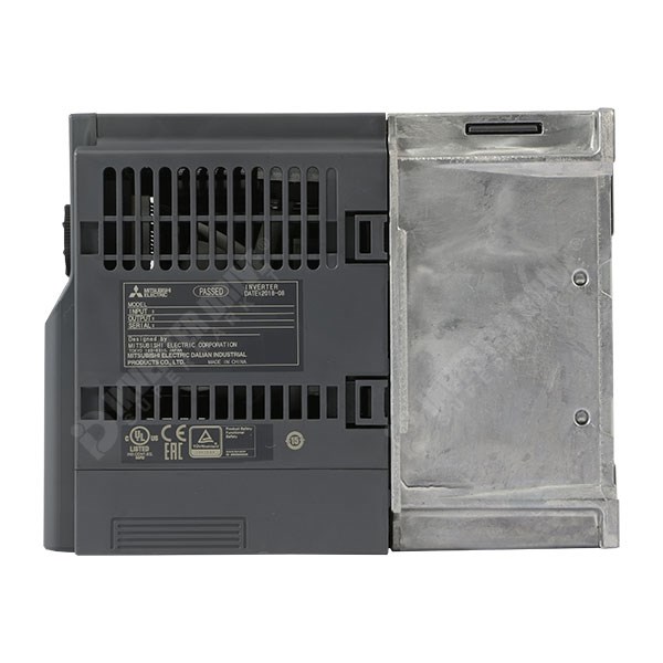 Photo of Mitsubishi D740 IP20 3.7kW 400V 3ph AC Inverter Drive, STO, Unfiltered, E8