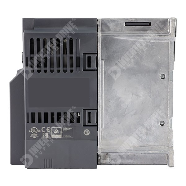 Photo of Mitsubishi FR-E700SC 0.75kW 230V 1ph to 3ph AC Inverter Drive, DBr, STO, Unfiltered