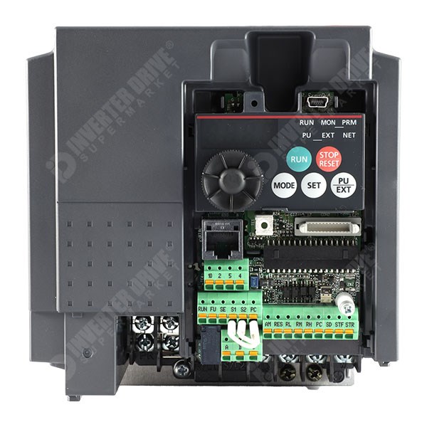 Photo of Mitsubishi E720S 2.2kW 230V 1ph to 3ph AC Inverter Drive, DBr, STO, Unfiltered