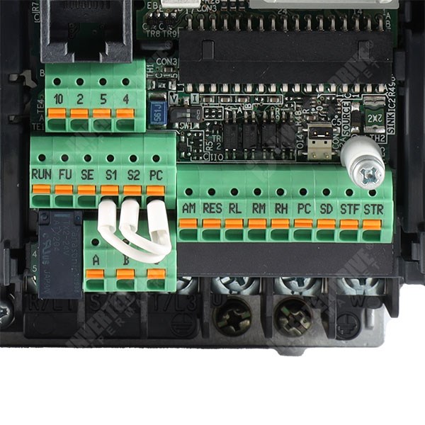 Photo of Mitsubishi E720S 2.2kW 230V 1ph to 3ph AC Inverter Drive, DBr, STO, Unfiltered