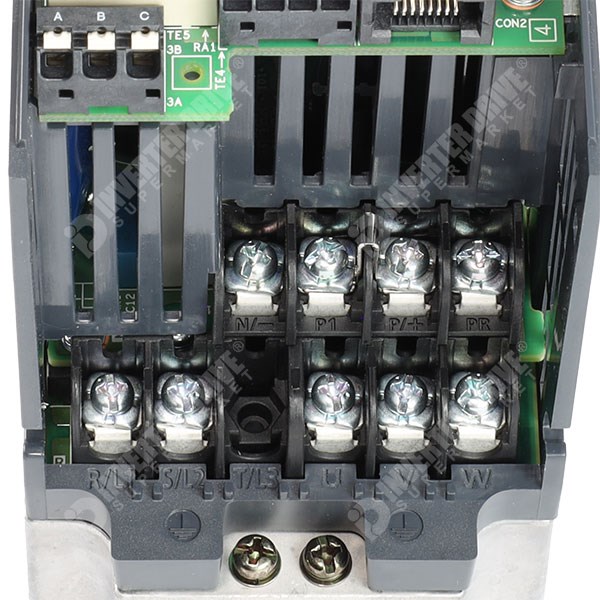 Photo of Mitsubishi E820S IP20 0.37kW 230V 1ph to 3ph AC Inverter, DBr, STO, Unfiltered