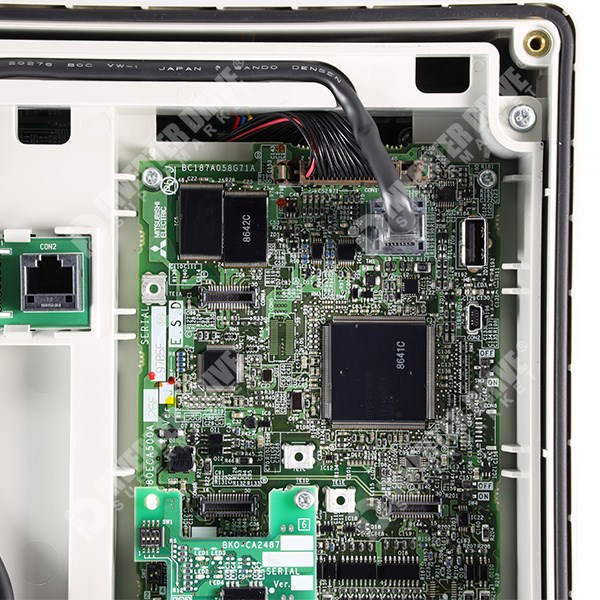 Photo of Mitsubishi F846 IP55 22kW 400V 3ph AC Inverter Drive, STO, C2 EMC with EtherNet