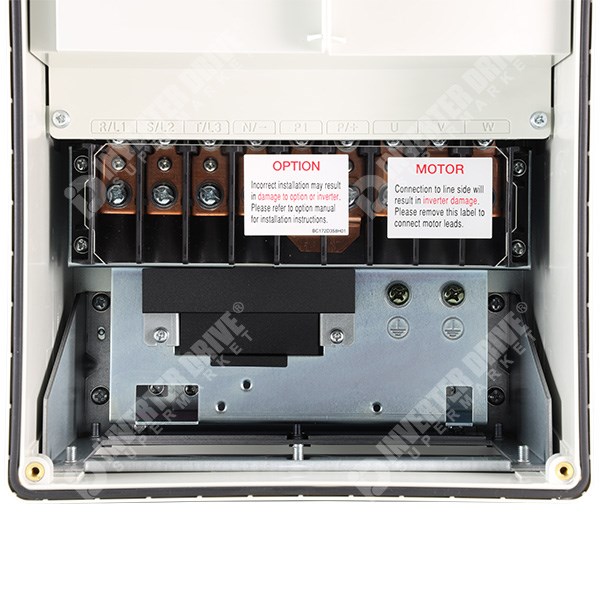Photo of Mitsubishi F846 IP55 22kW 400V 3ph AC Inverter Drive, STO, C2 EMC with EtherNet