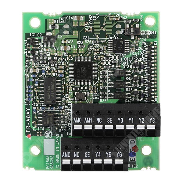 Photo of Mitsubishi Analogue/Digital Outputs Expansion Card A800 Series Inverters