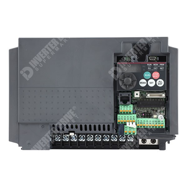 Photo of Mitsubishi E740 IP20 7.5kW 400V AC Inverter Drive, DBr, STO, Unfiltered