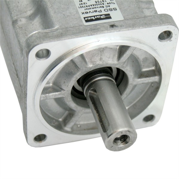 Photo of Parvex NX420 AC Servo Motor - 4Nm x  4000rpm at 400V, Shaft with Keyway