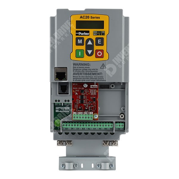 Photo of Parker I/O Expansion Card (1 x DI or 1 x DO, 2 x AI, 1 x AO) for AC20 series AC Inverters