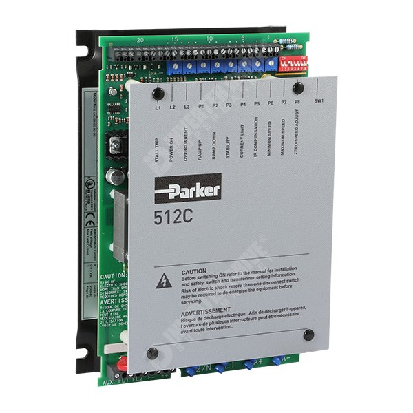Photo of Parker SSD 512C 8A 1Q 110V/230V/400V 1ph/2ph AC to DC Isolated Signals