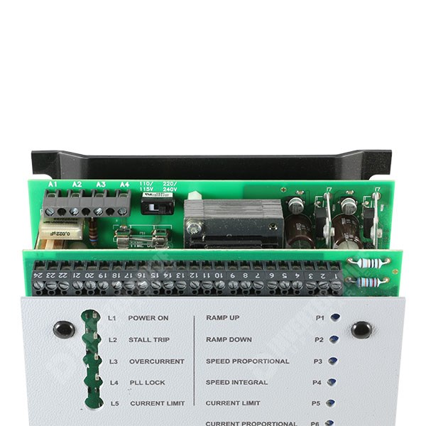 Photo of Parker SSD 514C 4A 4Q 110V/230V/400V 1ph/2ph AC to DC Isolated Signals